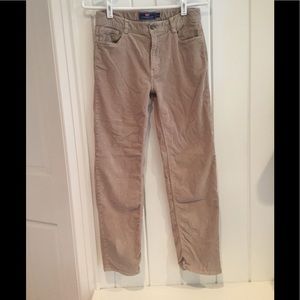 Vineyard vines boys corduroy stretch pants size 16